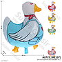 Balon Gas Goose 50 Pcs Pack Plastik @60