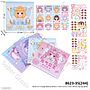 Sticker Girl Change Makeup Stickers 1 Pack 10 Pcs 1 Inner 180 Pcs Ktg Opp @360