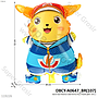 Balon Gas Pokemon Jaket 50 Pcs Pack Plastik @60