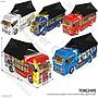 Truk Dump Kayu Oleng Kecil 30 cm F/W B/O Lampu Ktg Shrink @0