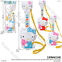 Gitar Piano Hello Kitty B/O Musik Toys BGR1709HK 3 Warna 1 Inner 144 Pcs Ktg Opp @288
