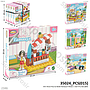 Mini Block Friends Play Go Bestie Tamasya 4 Model 1 Ikat 4 Pcs Box @68