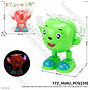 Robot Dance Apel Dancing B/O Musik Lampu Toys 1 Inner 72 Pcs Ktg Opp @144