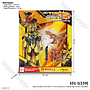 Action Figure Kamen Rider Set Dinosaurus 2 Pcs dan Pedang Tiger Heroes Press @90