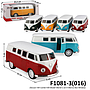 Diecast VW Combi 1:32 P/B Model World Box Window @144