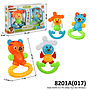 Baby Rattle 2 Pcs Baby Toys Box Window @144