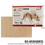 Puzzle Block Kayu Fosil Dinosaurus 3D Wooden Puzzle 1 Inner 60 Pcs Ktg Opp @360