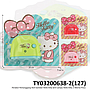 Perabot Pemanggang Roti Gambar Hello Kitty B/O Lampu Hello Kitty 3 Warna Press @72