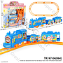 Kereta Api Labubu B/O 3 Gerbong Jalan Train Set Labubu Track TR787-04 1 Inner 72 Pcs Box Window @144