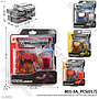 Diecast Robot Deform Mobil Deformation Warrior 1 Set 4 Pcs Press Mika @144