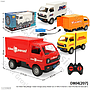R/C Mobil Box Charge + Kabel Charge Lampu Model Car 27 MHz 4 Channel 1 Ikat 4 Pcs Box Window @72
