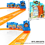 Kereta Api Set 3 Gerbong Karakter dan Track B/O Jalan Train Track Box Window @144